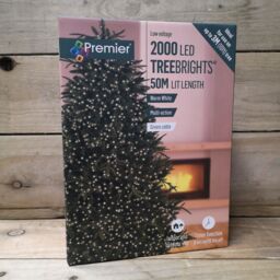 Samuel Alexander 50m 2000 LED TreeBrights Christmas String Lights with Timer in Warm White in Beige - thumbnail 5