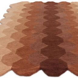 The Rug Shop UK Orange Handmade Wool Modern Abstract Easy To Clean Area Rug - Size: 160 cm x 230 cm - thumbnail 4