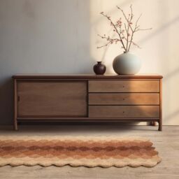 The Rug Shop UK Orange Handmade Wool Modern Abstract Easy To Clean Area Rug - Size: 160 cm x 230 cm - thumbnail 2