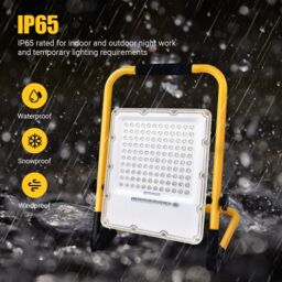 ExtraStar 8.5W Portable Flood Light Rechargeable, IP65, 1200 Lumen, Yellow - thumbnail 5