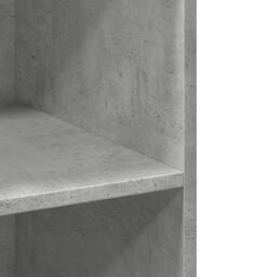 Berkfield Home Highboard Concrete Grey 70x41x185 cm Engineered Wood - Size: 70 x 41 x 185 cm - thumbnail 7