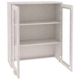 Berkfield Home Top for Highboard HAMAR White 85x35x100 cm Solid Wood Pine - Size: 85 x 35 x 100 cm - thumbnail 4