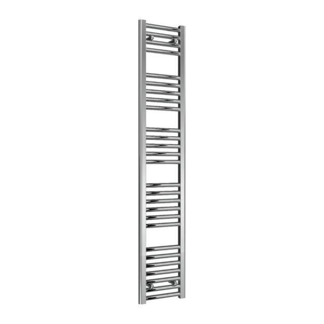 Bathroom Kingdom Diva Chrome Straight Heated Towel Rail 1600x300 in Silver - image 1