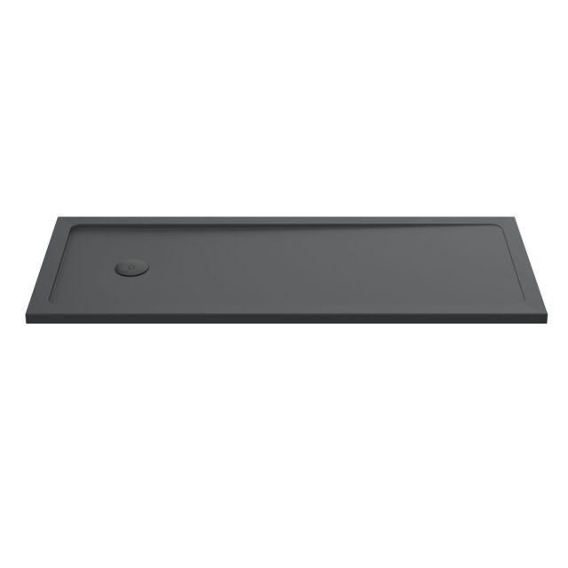 Balterley Resin Bath Replacement Shower Tray Slate Grey 1700 x 700mm - image 1