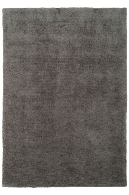 Kukoon Neutral Plush Soft Textured Grey Area Rug - Size: 120 cm x 170 cm - image 1