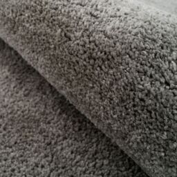 Kukoon Neutral Plush Soft Textured Grey Area Rug - Size: 120 cm x 170 cm - thumbnail 6