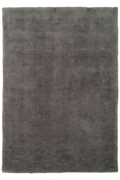 Kukoon Neutral Plush Soft Textured Grey Area Rug - Size: 120 cm x 170 cm - thumbnail 1