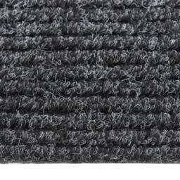 Berkfield Home Modern Dirt Trapper Carpet Runner 100x100 cm Anthracite in Charcoal - Size: 100 cm diameter - thumbnail 4