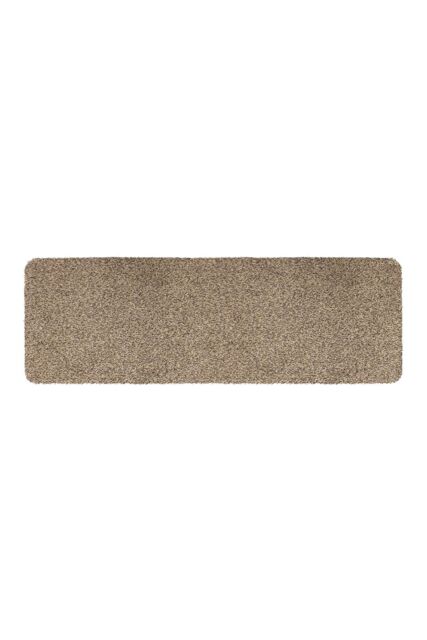 JVL Tanami Machine Washable Barrier Runner Doormat 50x150cm Beige - Size: 50 cm x 150 cm - image 1