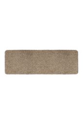 JVL Tanami Machine Washable Barrier Runner Doormat 50x150cm Beige - Size: 50 cm x 150 cm - thumbnail 1
