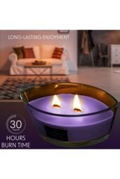 Deco Express Woodwick Candles - Black Cherry in Purple - thumbnail 4