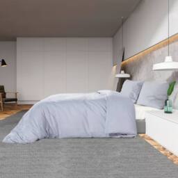 Berkfield Home Duvet Cover Set Grey 200x200 cm Light-weight Microfiber - thumbnail 4