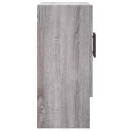 Berkfield Home Wall Cabinet Grey Sonoma 60x31x70 cm Engineered Wood - Size: 60 x 31 x 70 cm - thumbnail 7