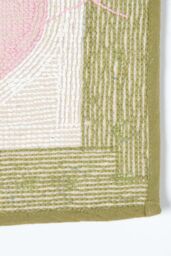 Homescapes Cotton Tufted Pink Elephant Children Rug - Size: 50 cm x 80 cm - thumbnail 4