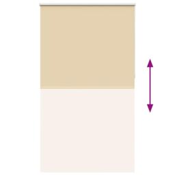 Berkfield Home Roller Blind Blackout Beige 140x230 cm Fabric Width 136.6 cm Polyester - thumbnail 5