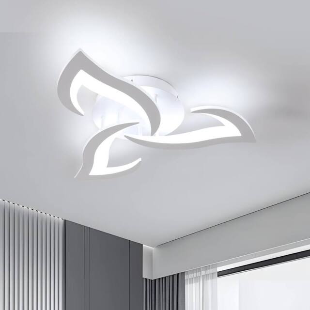 COMELY 36W Modern Design Ceiling Light, 3 Lights, 6500K Cool White - image 1