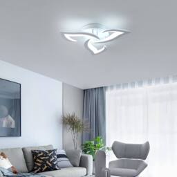COMELY 36W Modern Design Ceiling Light, 3 Lights, 6500K Cool White - thumbnail 3