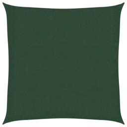Berkfield Home Sunshade Sail 160 g/m¬≤ Dark Green 2.5x2.5 m HDPE - thumbnail 2