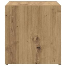 Berkfield Home TV Cabinets 4 pcs Artisan Oak 37x35x37 cm Engineered Wood in Brown - Size: 37 x 35 x 37 cm - thumbnail 7
