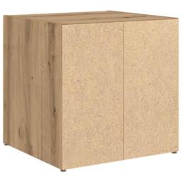 Berkfield Home TV Cabinets 4 pcs Artisan Oak 37x35x37 cm Engineered Wood in Brown - Size: 37 x 35 x 37 cm - thumbnail 8