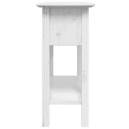 Berkfield Home Console Table BODO White 90x34.5x73 cm Solid Wood Pine - thumbnail 5