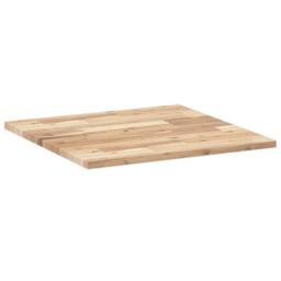 Berkfield Home Table Top Square 60x60x2 cm Solid Wood Acacia in Brown - Size: 60 x 60 x 2 cm - thumbnail 5