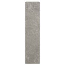 Berkfield Home Shoe Cabinet Concrete Grey 63x24x103 cm Engineered Wood - Size: 63 x 24 x 103 cm - thumbnail 5