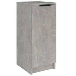 Berkfield Home Shoe Cabinet Concrete Grey 30x35x70 cm Engineered Wood - Size: 30 x 35 x 70 cm - thumbnail 1