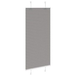 Berkfield Home Pleated Blind Anthracite 65x150 cm Fabric Width 64.4 cm Polyester in Black - thumbnail 3
