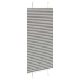 Berkfield Home Pleated Blind Anthracite 65x150 cm Fabric Width 64.4 cm Polyester in Black - thumbnail 4
