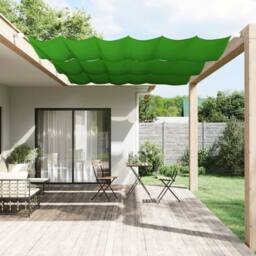 Berkfield Home Vertical Awning Light Green 140x270 cm Oxford Fabric - thumbnail 2