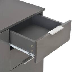 Berkfield Home Sideboard High Gloss Grey 71x35x76 cm Engineered Wood - Size: 71 x 35 x 76 cm - thumbnail 7