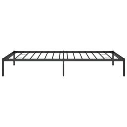 Berkfield Home Metal Bed Frame Black 107x203 cm - thumbnail 6