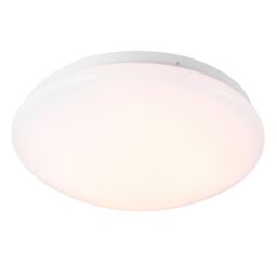Nordlux Máni Ceiling Light White Plastic Hallway LED 3000k Mains 26cm