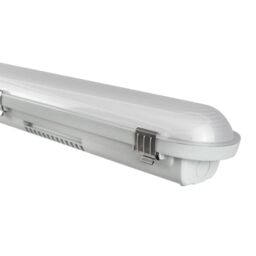 ENER-J 1.5m 50W CCT & Power Selectable LED Batten 120lm/W in White - Size: 15 inches - thumbnail 1