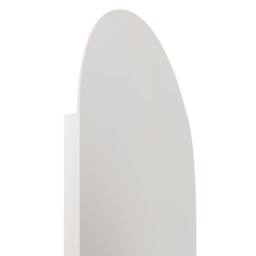 Wyld and Coco Set of 2 White Metal Wall Lamps Vintage Style Opaque Glass - thumbnail 6