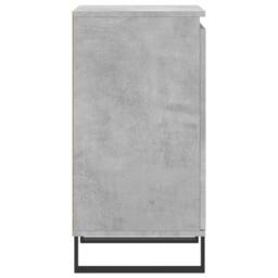 Berkfield Home Sideboards 2 pcs Concrete Grey 40x35x70 cm Engineered Wood - Size: 40 x 35 x 70 cm - thumbnail 8