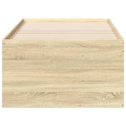 Berkfield Home Daybed with Drawers without Mattress Sonoma Oak 100x200 cm in Brown - thumbnail 5