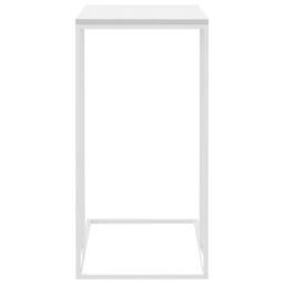 Berkfield Home Side Table White 40x30x59 cm Engineered Wood - Size: 40 x 30 x 59 cm - thumbnail 4
