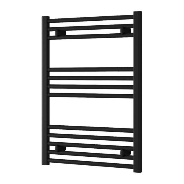 Bathroom Kingdom Capo Electric Black Straight Heated Towel Rail 800x600 - image 1