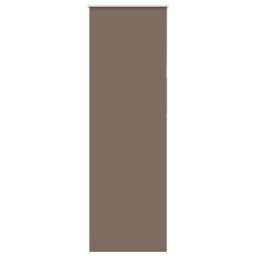 Berkfield Home Roller Blind Blackout Coffee 75x230 cm Fabric Width 70.7 cm Polyester in Brown - thumbnail 2