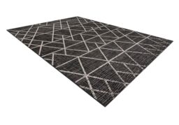 RugsX Floorlux Rug in Black - Size: 80 cm x 150 cm - thumbnail 3