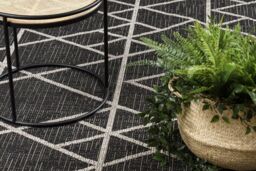 RugsX Floorlux Rug in Black - Size: 80 cm x 150 cm - thumbnail 5