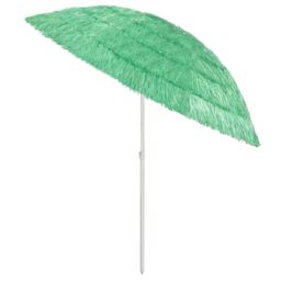 Berkfield Home Hawaii Beach Umbrella Green 240 cm - thumbnail 4