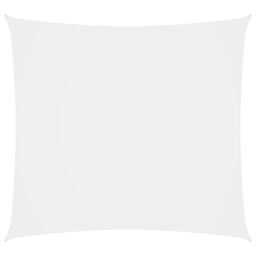Berkfield Home Sunshade Sail Oxford Fabric Square 2.5x2.5 m White - thumbnail 1