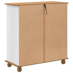 "Berkfield Home Chest of Drawers ""ASKIM"" White 91x40x95, 5 cm Solid Wood Pine" - thumbnail 8