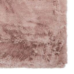 The Rug Shop UK Modern Shaggy Anti-Shed Easy To Clean Area Rug in Pink - Size: 150 cm x 230 cm - thumbnail 5