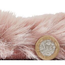 The Rug Shop UK Modern Shaggy Anti-Shed Easy To Clean Area Rug in Pink - Size: 150 cm x 230 cm - thumbnail 4