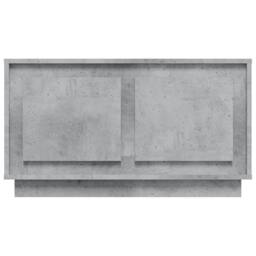 Berkfield Home TV Cabinet Concrete Grey 80x35x45 cm Engineered Wood - Size: 80 x 35 x 45 cm - thumbnail 6