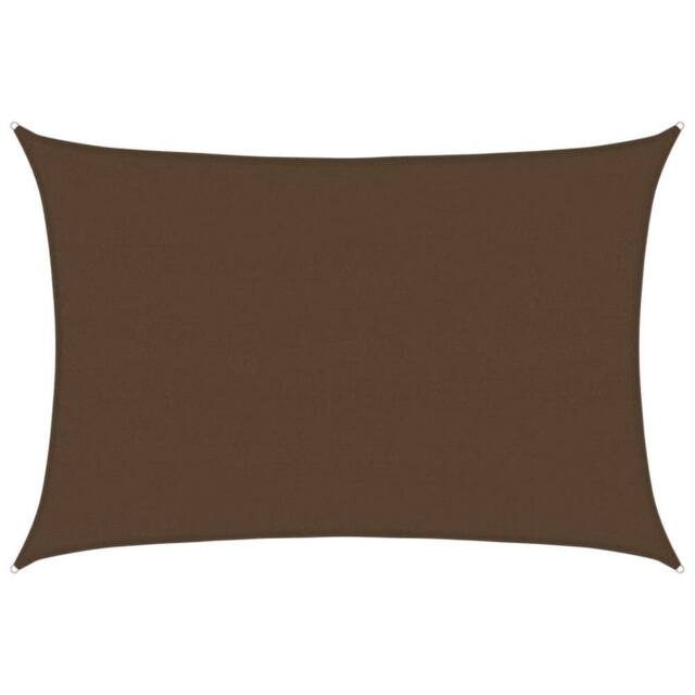 Berkfield Home Sunshade Sail 160 g/m¬≤ Brown 5x7 m HDPE - image 1